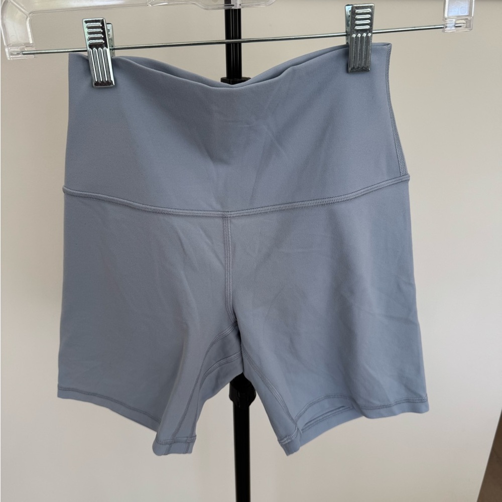 Light Blue Lululemon Align Short size 4